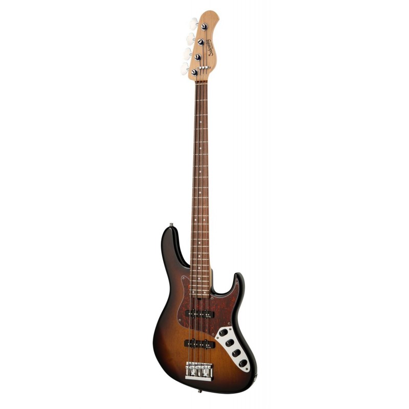 Sadowsky MetroLine 24-Fret Vintage J/J Bass, Red Alder Body, 4-String - '59 Burst Transparent High Polish - 3