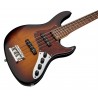 Sadowsky MetroLine 24-Fret Vintage J/J Bass, Red Alder Body, 4-String - '59 Burst Transparent High Polish - 4