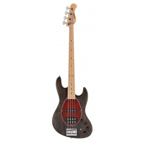 Sadowsky MetroLine 21-Fret Vintage M/J Bass, Swamp Ash Body, 4-String - Black Transparent Satin - 1