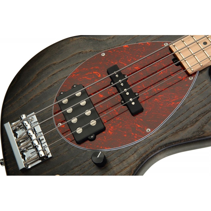 Sadowsky MetroLine 21-Fret Vintage M/J Bass, Swamp Ash Body, 4-String - Black Transparent Satin - 5