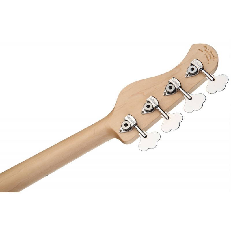 Sadowsky MetroLine 21-Fret Vintage M/J Bass, Swamp Ash Body, 4-String - Black Transparent Satin - 8