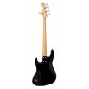 Sadowsky MetroLine 22-Fret Will Lee Artist Line, Swamp Ash Body, 5-String - Solid Black High Polish - 2