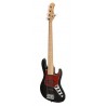 Sadowsky MetroLine 22-Fret Will Lee Artist Line, Swamp Ash Body, 5-String - Solid Black High Polish - 3