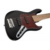 Sadowsky MetroLine 22-Fret Will Lee Artist Line, Swamp Ash Body, 5-String - Solid Black High Polish - 4