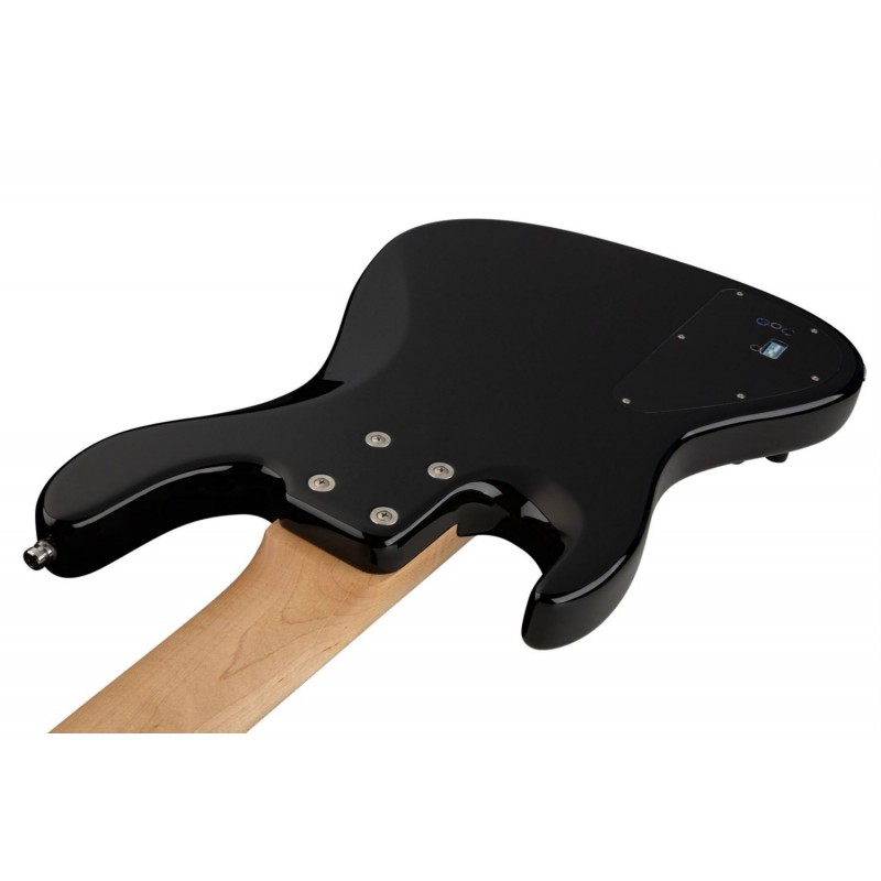 Sadowsky MetroLine 22-Fret Will Lee Artist Line, Swamp Ash Body, 5-String - Solid Black High Polish - 6