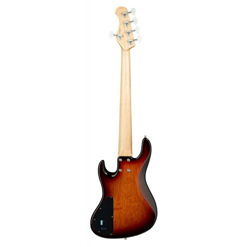 Sadowsky MetroLine 22-Fret Will Lee Artist Line, Red Alder Body, 5-String - '59 Burst Transparent High Polish - 2