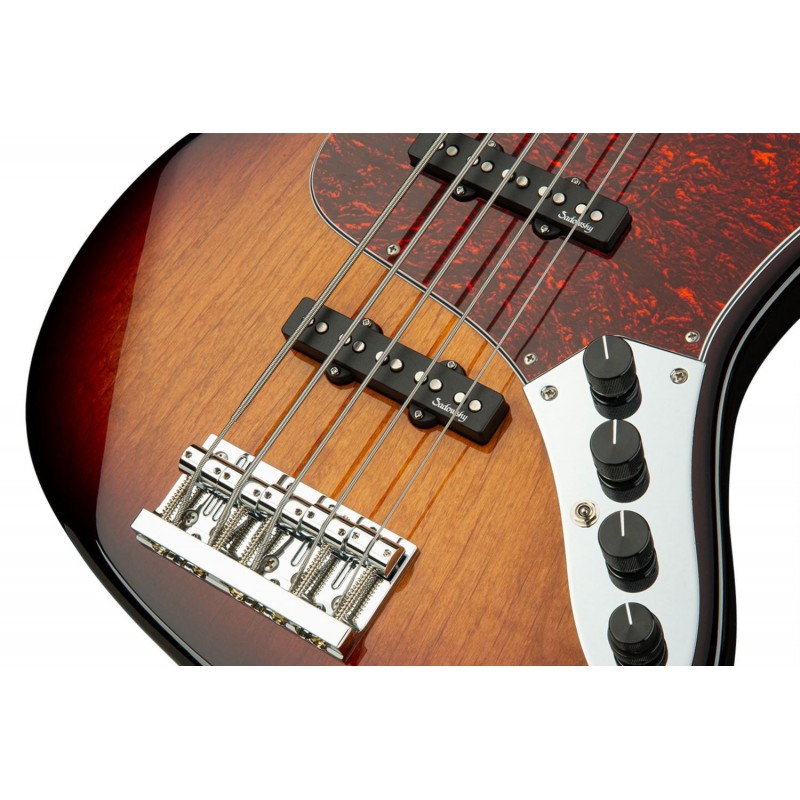 Sadowsky MetroLine 22-Fret Will Lee Artist Line, Red Alder Body, 5-String - '59 Burst Transparent High Polish - 5