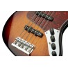 Sadowsky MetroLine 22-Fret Will Lee Artist Line, Red Alder Body, 5-String - '59 Burst Transparent High Polish - 5