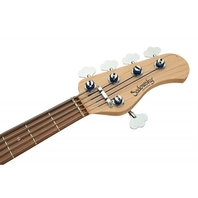 Sadowsky MetroLine 22-Fret Will Lee Artist Line, Red Alder Body, 5-String - '59 Burst Transparent High Polish - 8