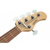 Sadowsky MetroLine 24-Fret Vintage J/J Bass, Red Alder Body, 5-String - Blue Transparent Satin - 7