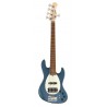 Sadowsky MetroLine 21-Fret Vintage M/J Bass, Red Alder Body, 5-String - Solid Dark Lake Placid Blue Metallic High Polish - 1