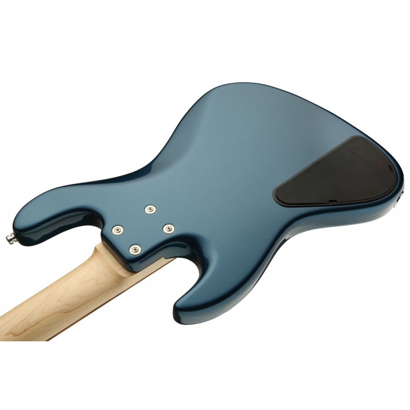 Sadowsky MetroLine 21-Fret Vintage M/J Bass, Red Alder Body, 5-String - Solid Dark Lake Placid Blue Metallic High Polish - 6