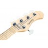 Sadowsky MetroLine 21-Fret Vintage J/J Bass, Swamp Ash Body, 5-String - Solid Black Satin - 7