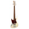 Sadowsky MetroLine 21-Fret Vintage J/J Bass, Red Alder Body, 5-String, Lefthand - Solid Olympic White High Polish - 1