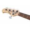 Sadowsky MetroLine 21-Fret Vintage J/J Bass, Red Alder Body, 5-String, Lefthand - Solid Olympic White High Polish - 7