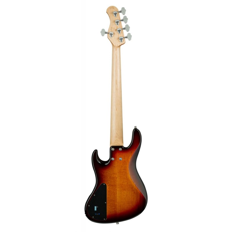 Sadowsky MetroLine 22-Fret Will Lee Artist Line, Swamp Ash Body, 5-String - '59 Burst Transparent High Polish - 2