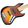 Sadowsky MetroLine 22-Fret Will Lee Artist Line, Swamp Ash Body, 5-String - '59 Burst Transparent High Polish - 4