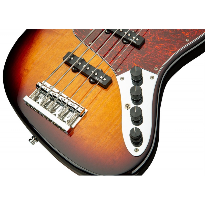 Sadowsky MetroLine 22-Fret Will Lee Artist Line, Swamp Ash Body, 5-String - '59 Burst Transparent High Polish - 5