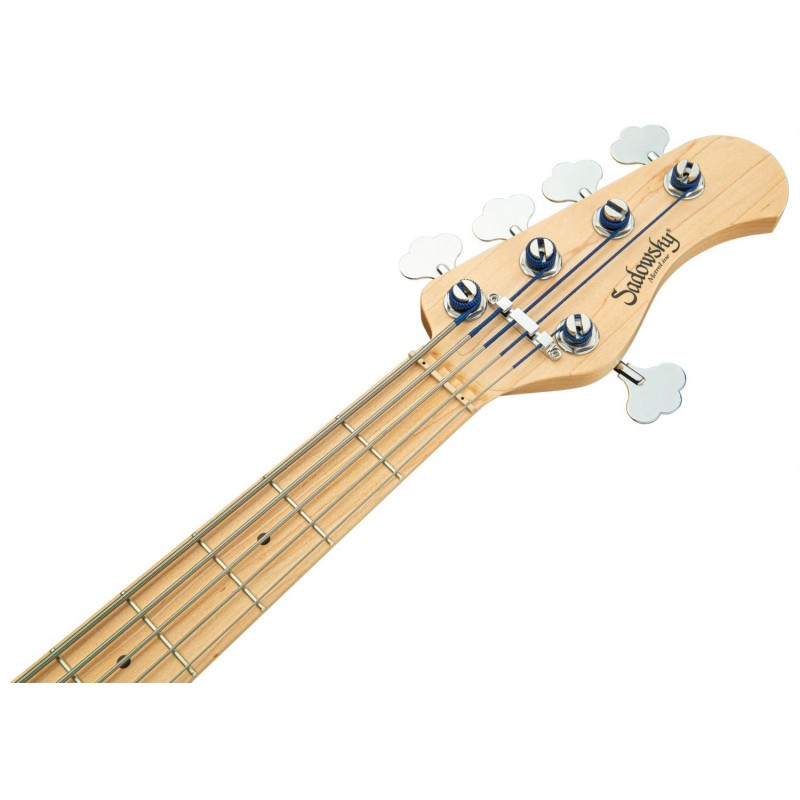 Sadowsky MetroLine 22-Fret Will Lee Artist Line, Swamp Ash Body, 5-String - '59 Burst Transparent High Polish - 8