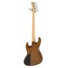 Sadowsky MetroLine 21-Fret Vintage M/J Bass, Swamp Ash Body, 5-String - Antique Tobacco Transparent Satin - 2