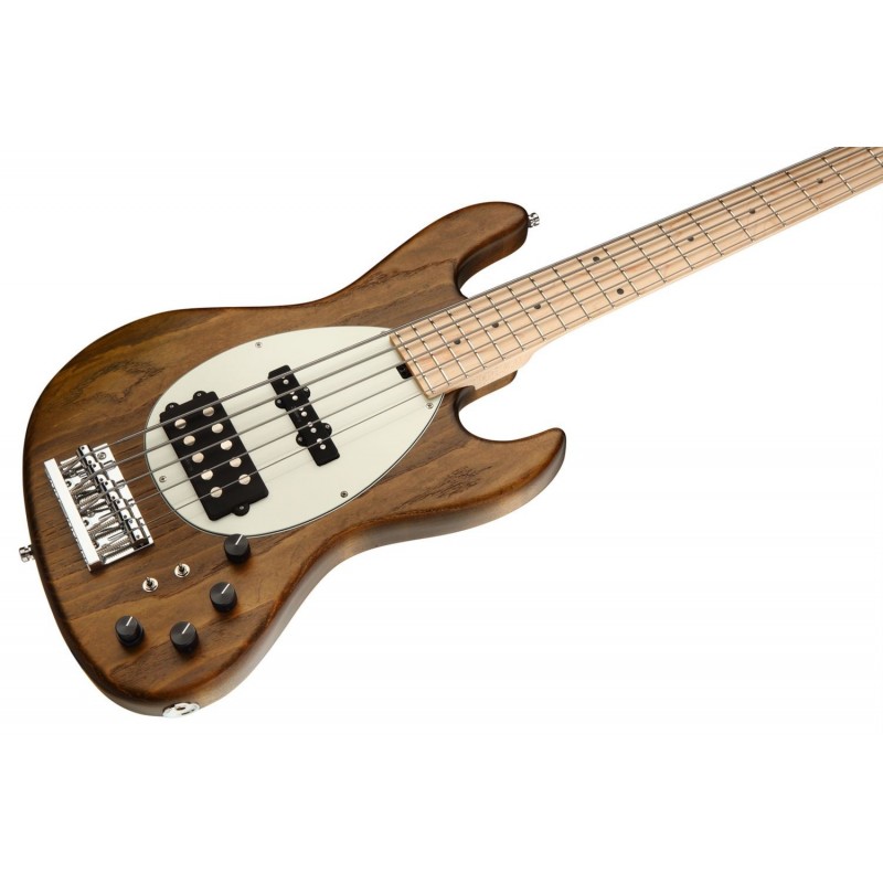 Sadowsky MetroLine 21-Fret Vintage M/J Bass, Swamp Ash Body, 5-String - Antique Tobacco Transparent Satin - 4