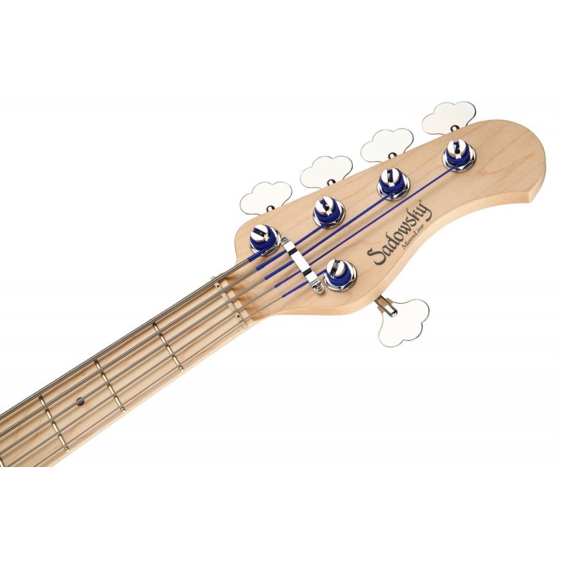 Sadowsky MetroLine 21-Fret Vintage M/J Bass, Swamp Ash Body, 5-String - Antique Tobacco Transparent Satin - 7