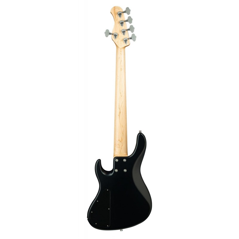 Sadowsky MetroLine 24-Fret Vintage J/J Bass, Swamp Ash Body, 5-String - Solid Black Satin - 2