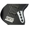 Sadowsky MetroLine 24-Fret Vintage J/J Bass, Swamp Ash Body, 5-String - Solid Black Satin - 5