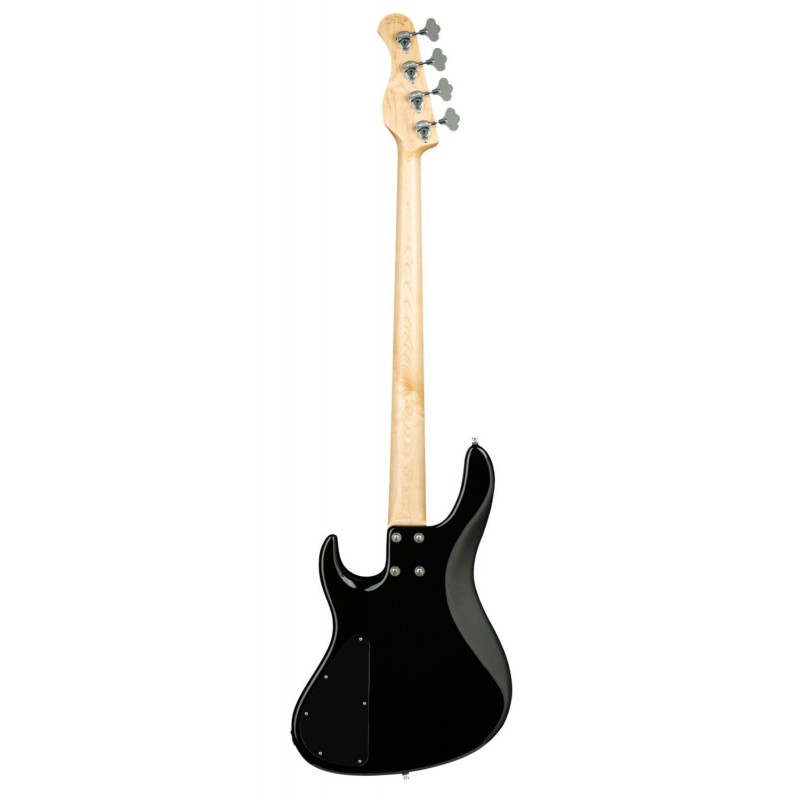 Sadowsky MetroLine 24-Fret Modern Bass, Red Alder Body, 4-String - Solid Black High Polish - 2