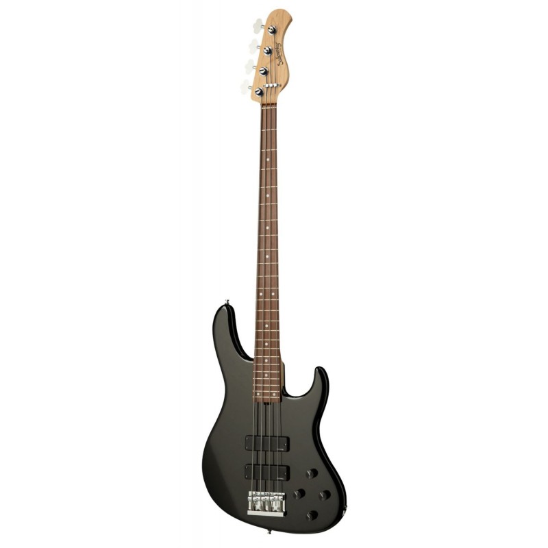 Sadowsky MetroLine 24-Fret Modern Bass, Red Alder Body, 4-String - Solid Black High Polish - 3