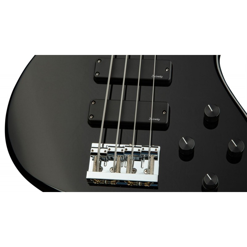 Sadowsky MetroLine 24-Fret Modern Bass, Red Alder Body, 4-String - Solid Black High Polish - 5