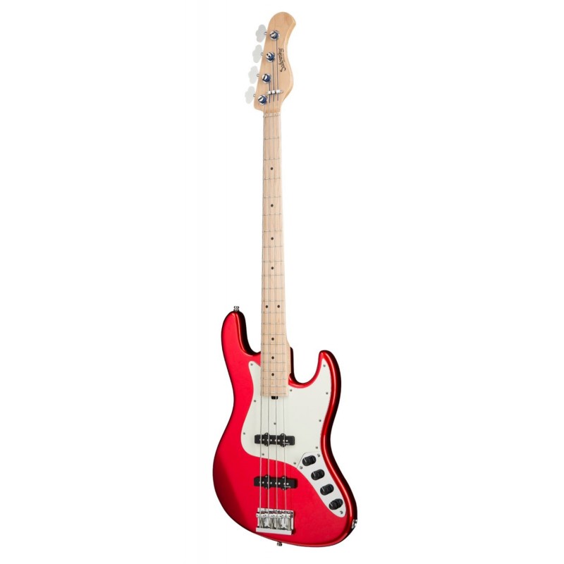 Sadowsky MetroLine 21-Fret Vintage J/J Bass, Swamp Ash Body, 4-String - Solid Candy Apple Red Metallic High Polish - 3