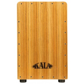 KALA KP-CAJON-ZEBRA - Zebrawood Cajon, with Bag - 1