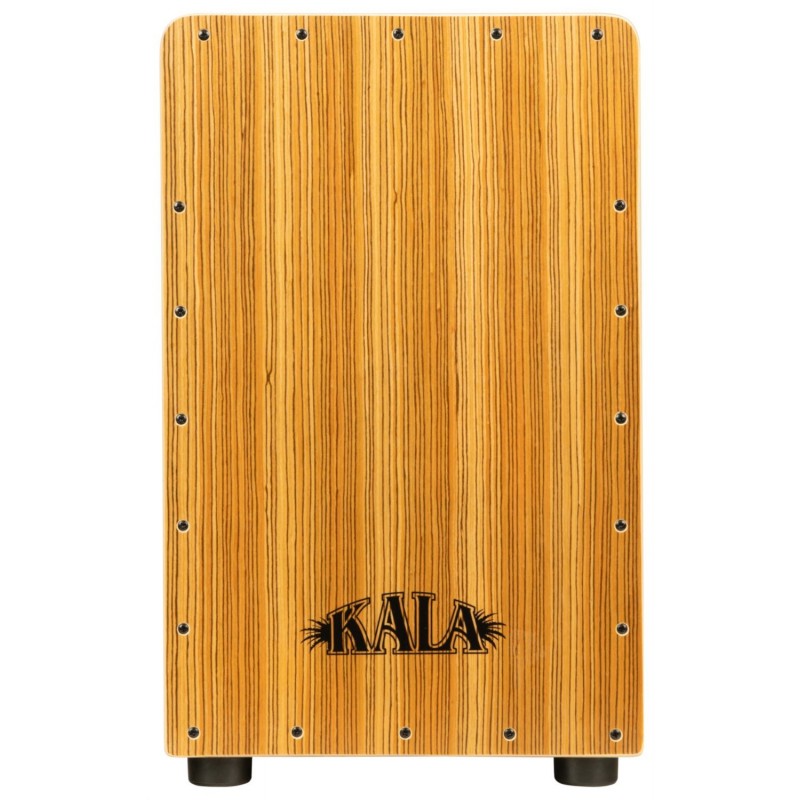 KALA KP-CAJON-ZEBRA - Zebrawood Cajon, with Bag - 1