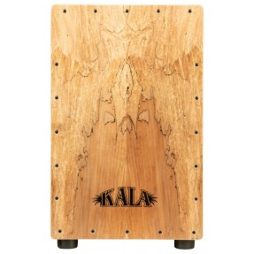KALA KP-CAJON-SPMAPLE - Spalted Maple Cajon, with Bag - 1