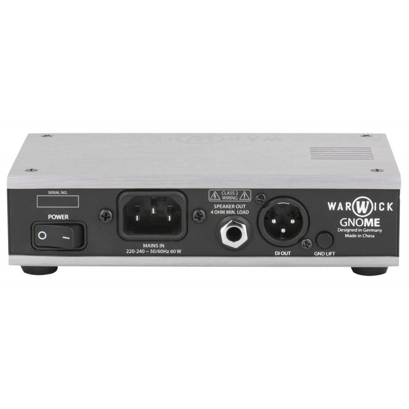Warwick Gnome - Pocket Bass Amp Head, 200 Watt - 4