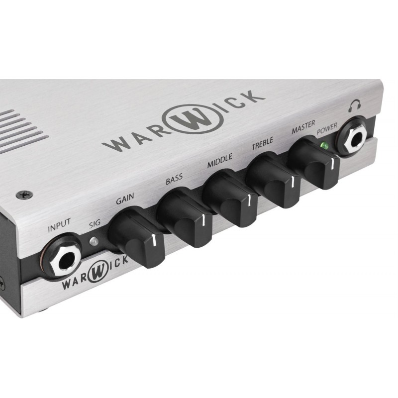 Warwick Gnome - Pocket Bass Amp Head, 200 Watt - 5