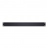 Adam Hall 19" Parts 87221 - Panel z otworami do szafy rack w kształcie litery U, 19", 1U, aluminium - 1