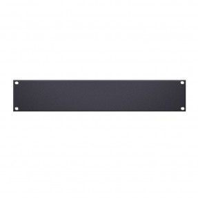 Adam Hall 19" Parts 87222 - Panel z otworami do szafy rack w kształcie litery U, 19", 2U, aluminium - 1