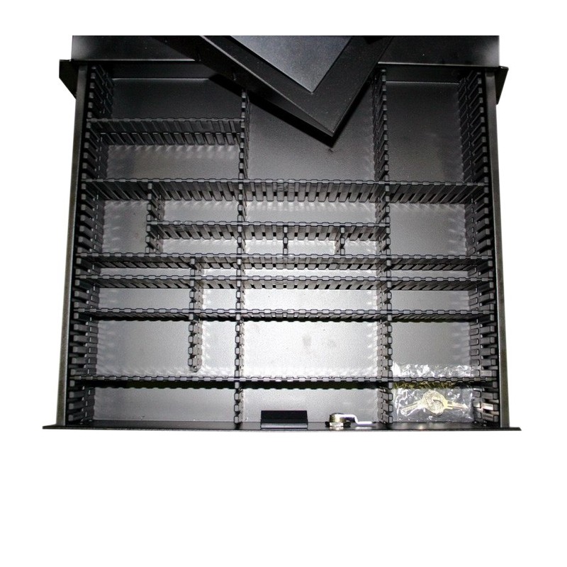 Adam Hall 19" Parts 87402 P2 - Mostek wzdłużny dla szuflad 19", 2U - 3