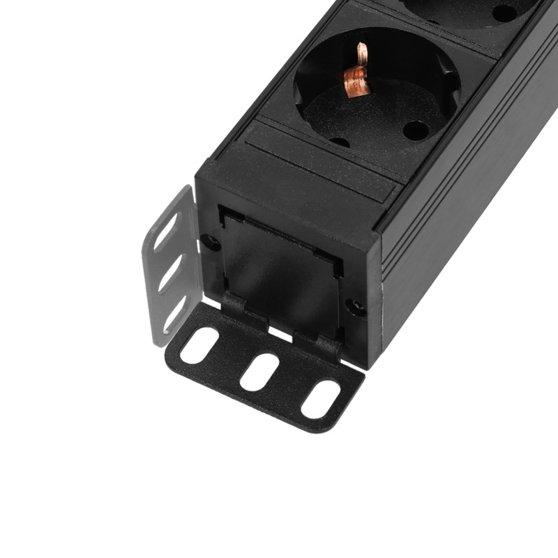 Adam Hall 19" Parts 87471 - 8-gniazdkowa listwa zasilająca 19" - 6