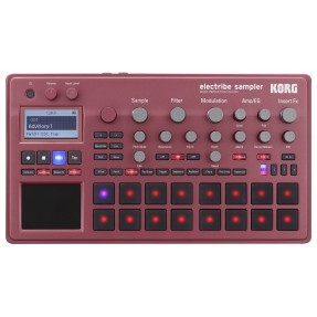 KORG ELECTRIBE 2 sampler RED - Kontroler DJ, DAW