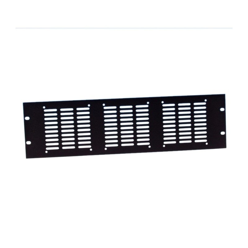 Adam Hall 19" Parts 8765 - Panel 19" z otworami dla 3 wentylatora osiowego - 1