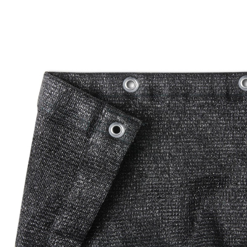 Adam Hall Accessories 0157 X 45 B - Gaza typu 202, 4 x 5 m, z oczkami, czarna - 2