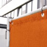 Adam Hall Accessories 0159 X BAU 8 - Osłona ogrodzeniowa, gaza typu 800, 1,76 x 3,41 m, z oczkami, pomarańczowa - 2