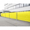 Adam Hall Accessories 0159 X BAU 9 - Osłona ogrodzeniowa, gaza typu 800, 1,76 x 3,41 m, z oczkami, żółta - 3