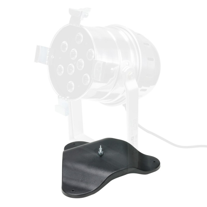 Adam Hall Accessories 38163 - Płyta montażowa do podłoża i ściany do wszystkich lamp PAR16/36/56/64 - 2