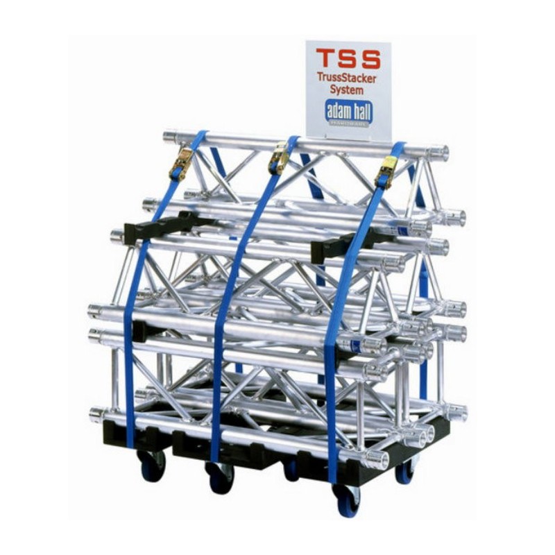 Adam Hall Accessories 38210 P - Uchwyt do układania w stos trawersów "interfejs" Eurotrussing, tworzywo sztuczne - 2