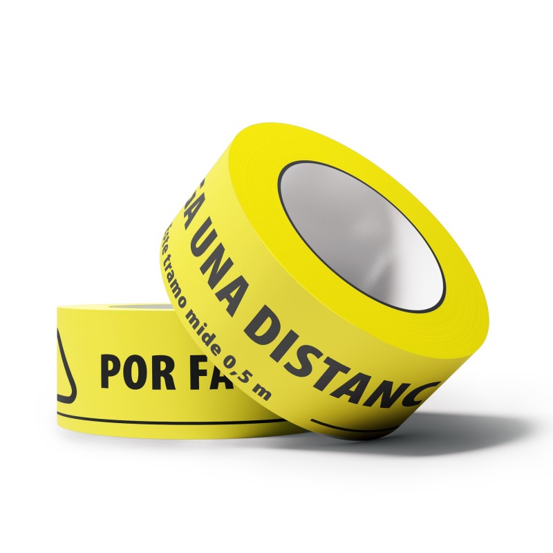 Adam Hall Accessories 58068 SPA - Social Distancing Tape 2 metry hiszpański - 2