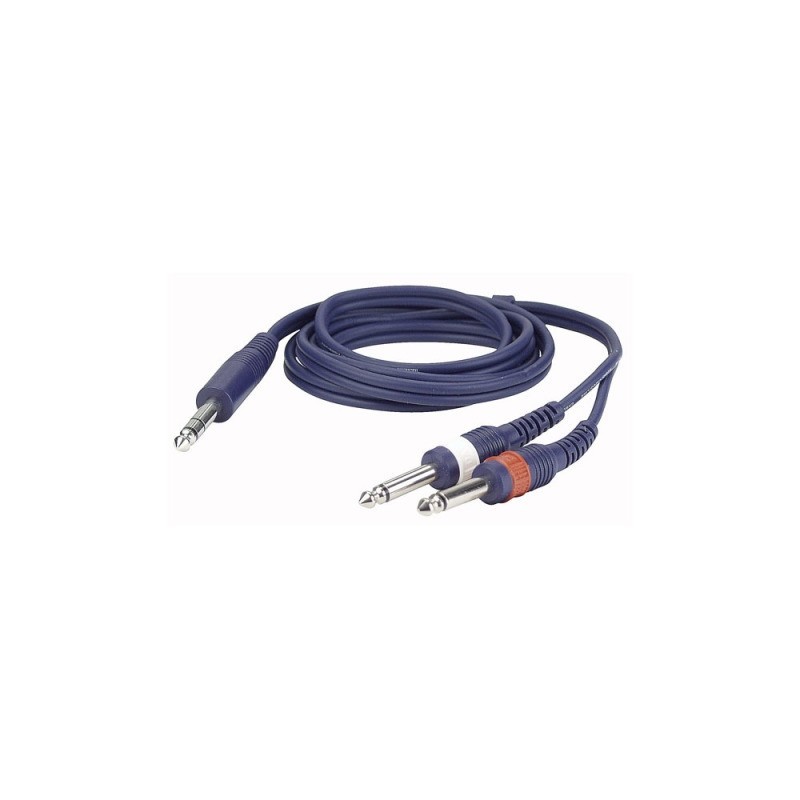 DAP AUDIO FL346 - Kabel JACK - 2 x JACK 6m